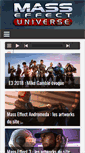 Mobile Screenshot of masseffectuniverse.fr
